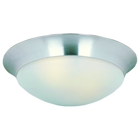 Maxim Essentials 3-Light Flush Mount 5852FTSN